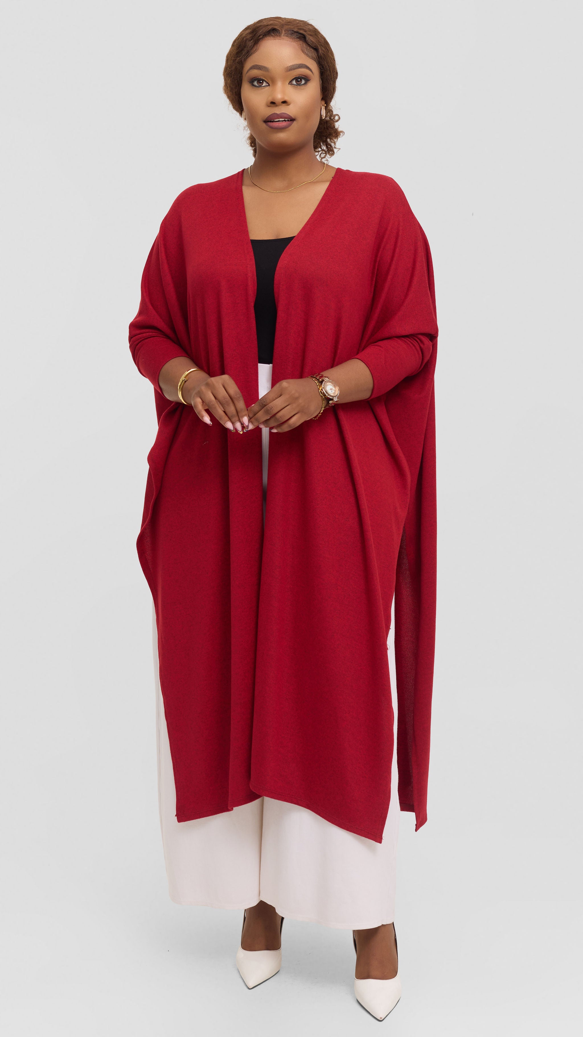 Vivo Wrap Poncho in Sweater