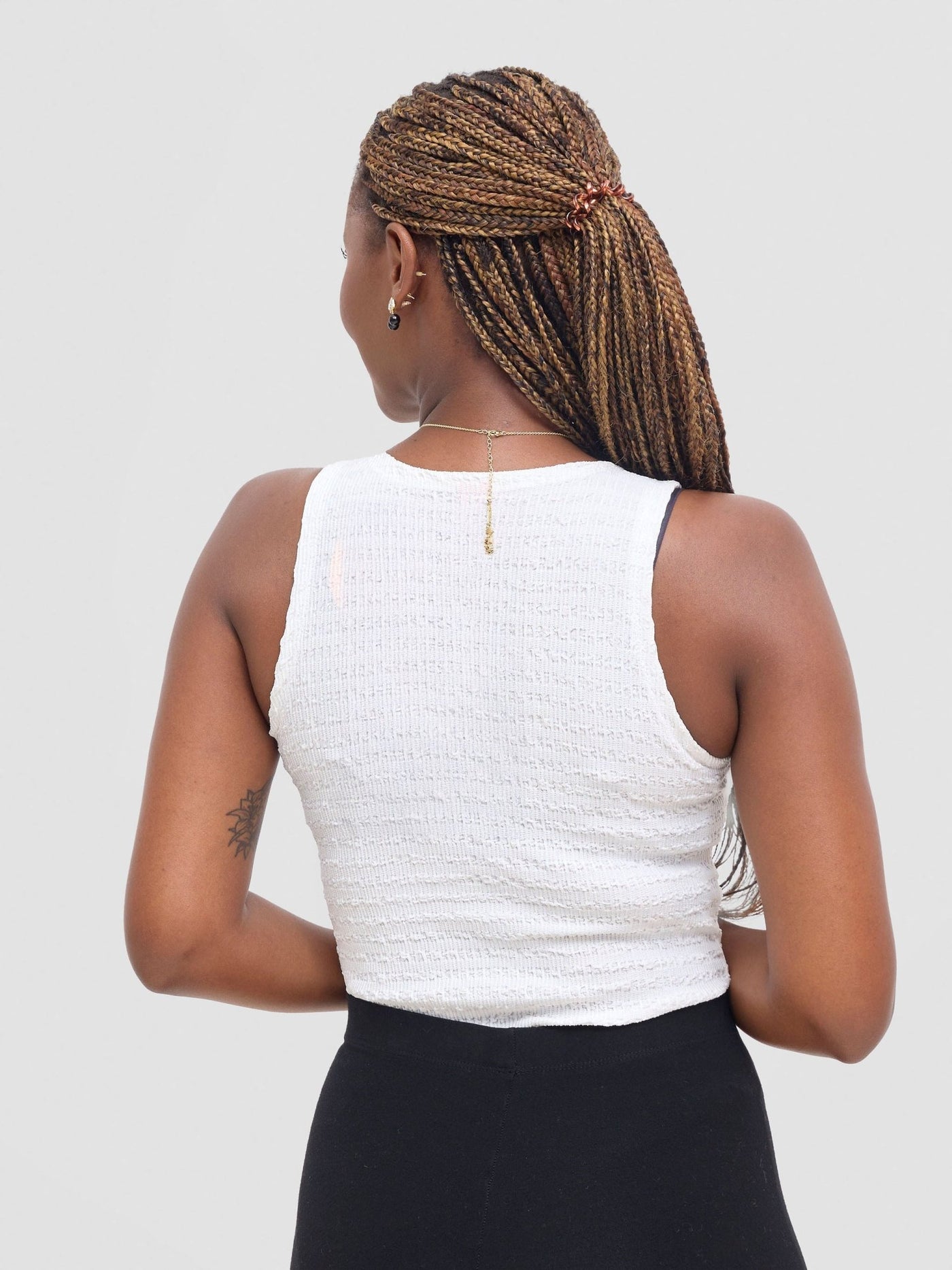 Vivo Isabi Bodysuit - White - Shopzetu