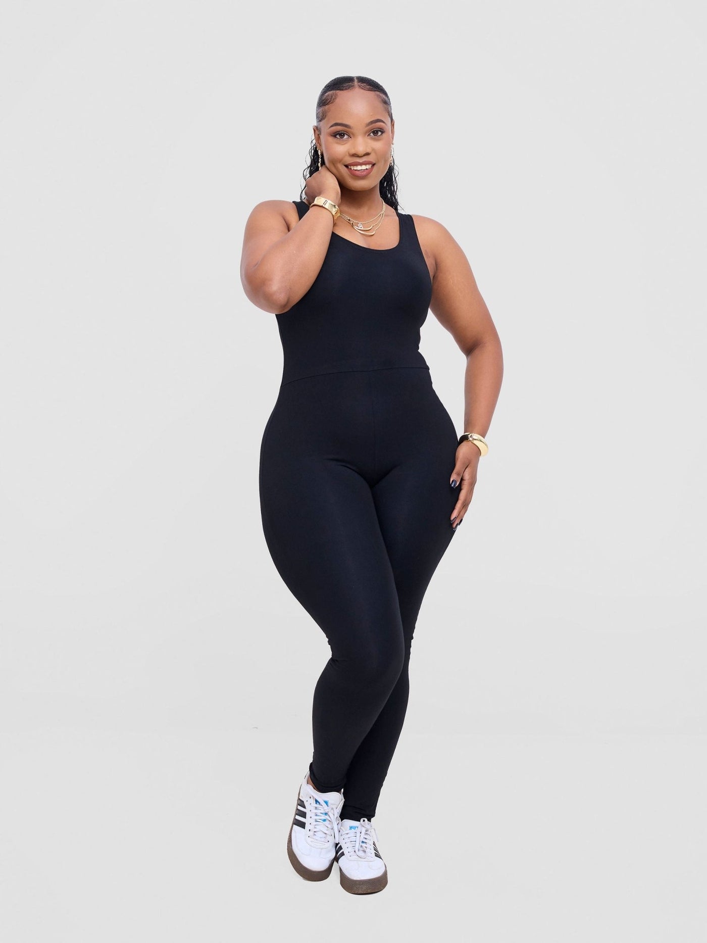 Vivo X This Is Essential Long Unitard - Black - Shopzetu