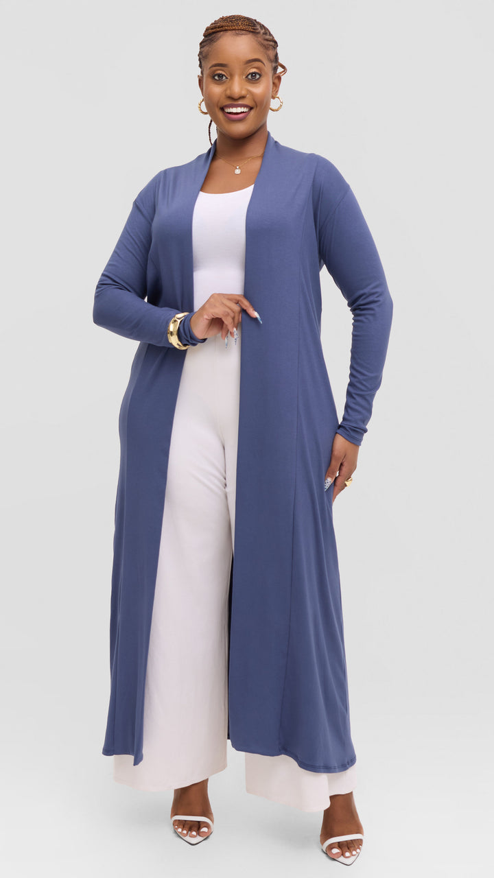 Vivo Basic Extra Long Lily Waterfall in Jersey - Powder Blue