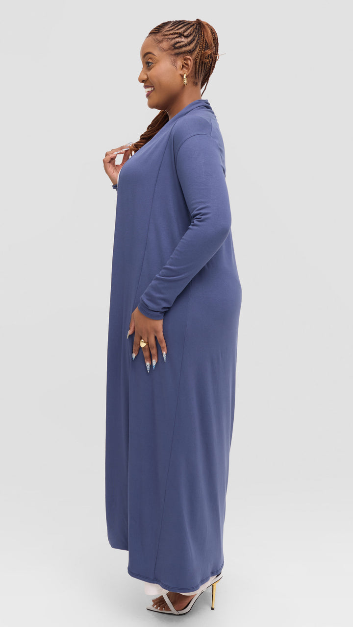 Vivo Basic Extra Long Lily Waterfall in Jersey - Powder Blue