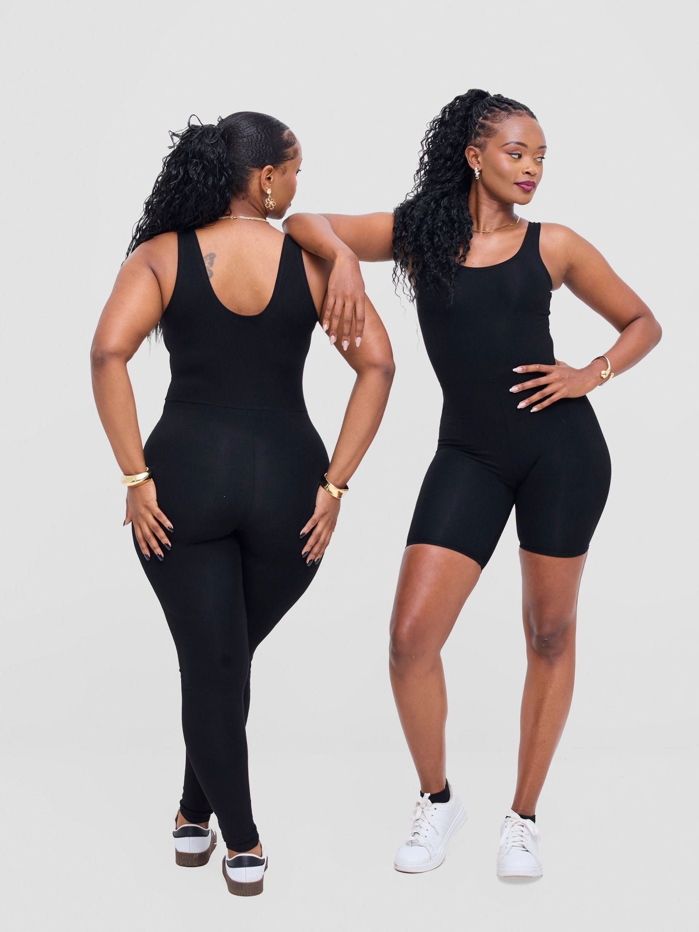 Vivo X This Is Essential Long Unitard - Black - Shopzetu
