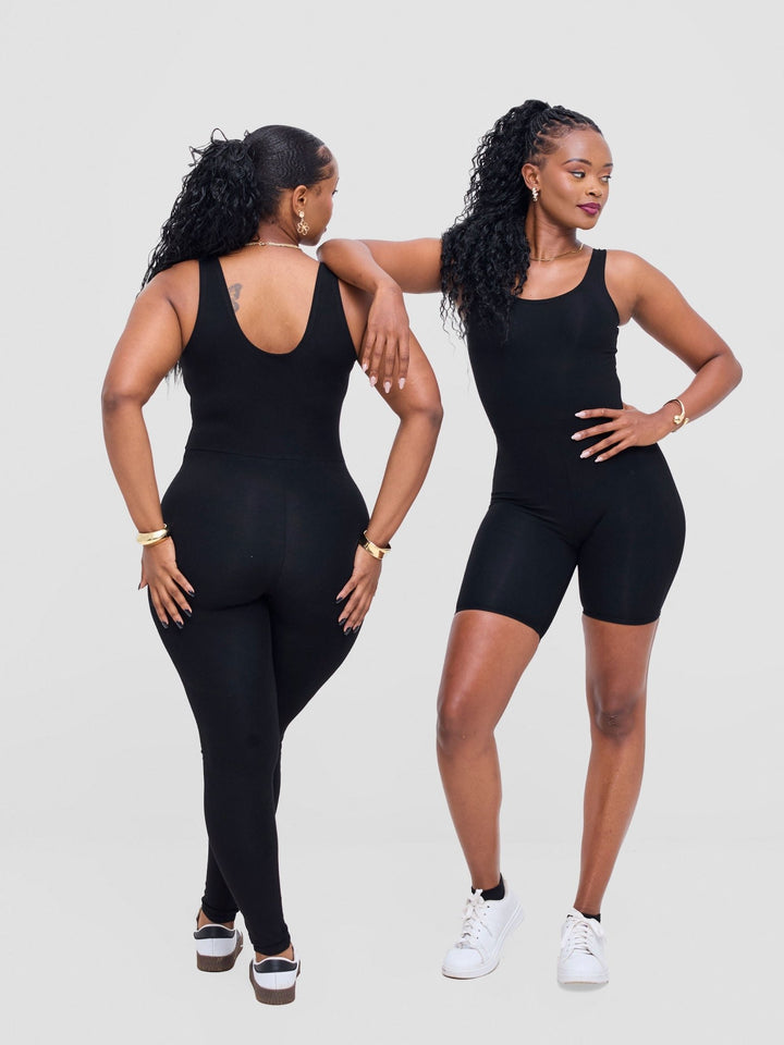 Vivo X This Is Essential Short Unitard - Black - Shopzetu