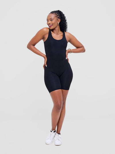 Vivo X This Is Essential Short Unitard - Black - Shopzetu