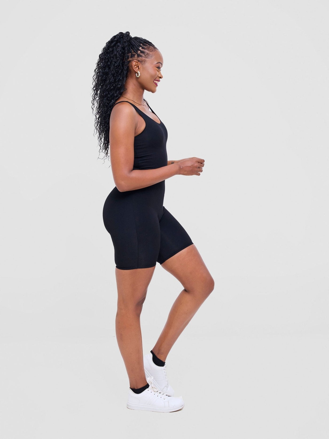 Vivo X This Is Essential Short Unitard - Black - Shopzetu