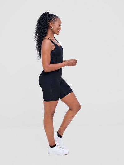 Vivo X This Is Essential Short Unitard - Black - Shopzetu