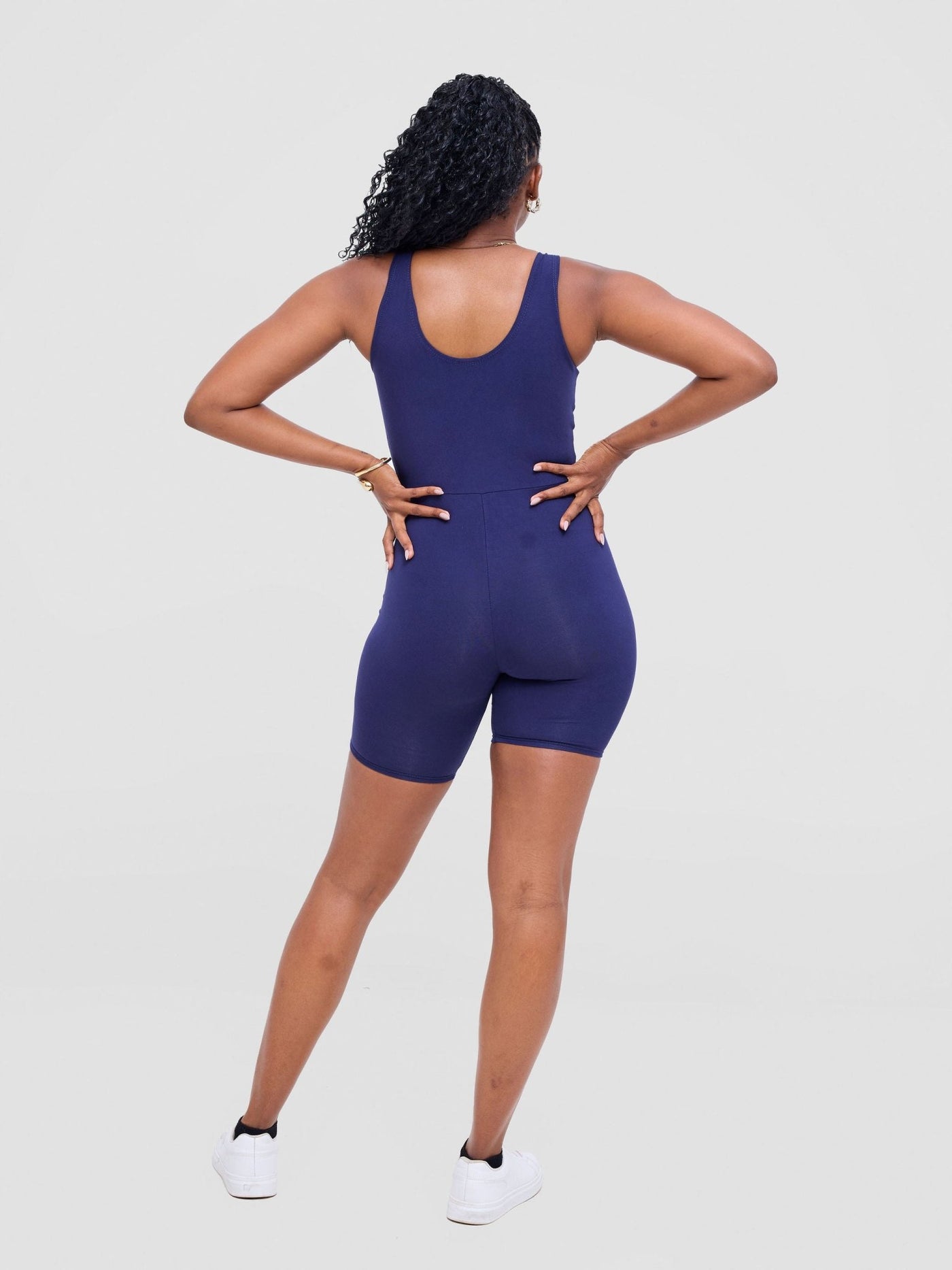 Vivo X This Is Essential Short Unitard - Navy Blue - Shopzetu