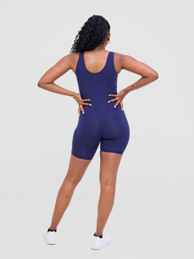 Vivo X This Is Essential Short Unitard - Navy Blue - Shopzetu