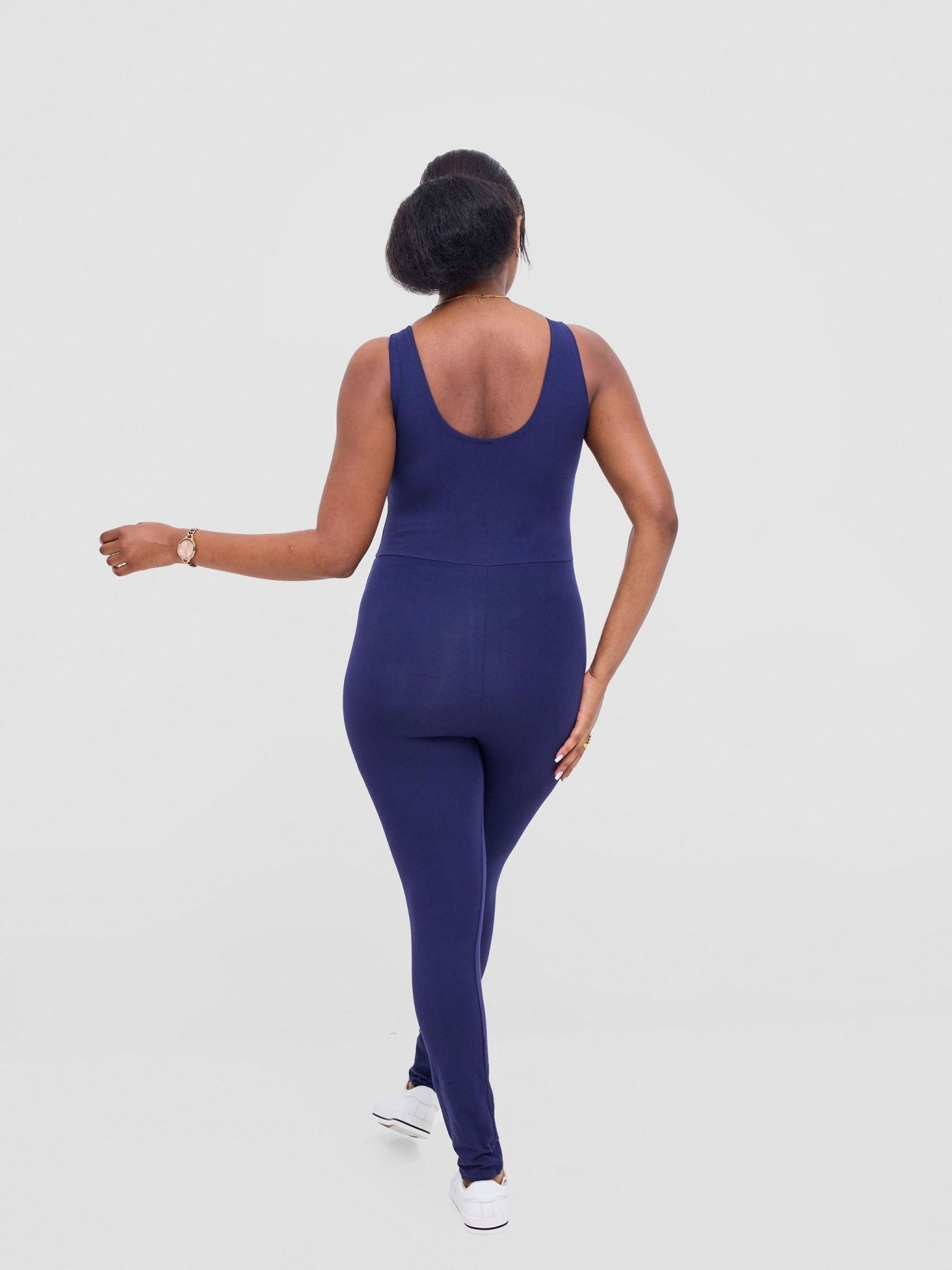 Vivo X This Is Essential Long Unitard - Navy Blue - Shopzetu