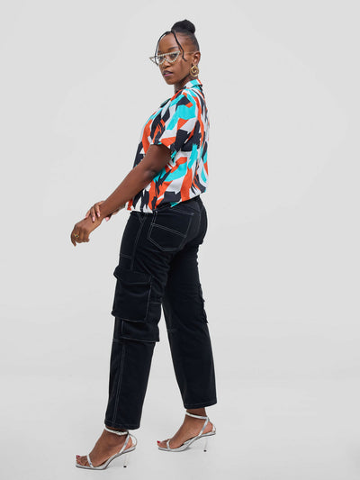 Kalungi Mseto Unisex Pant - Black - Shopzetu