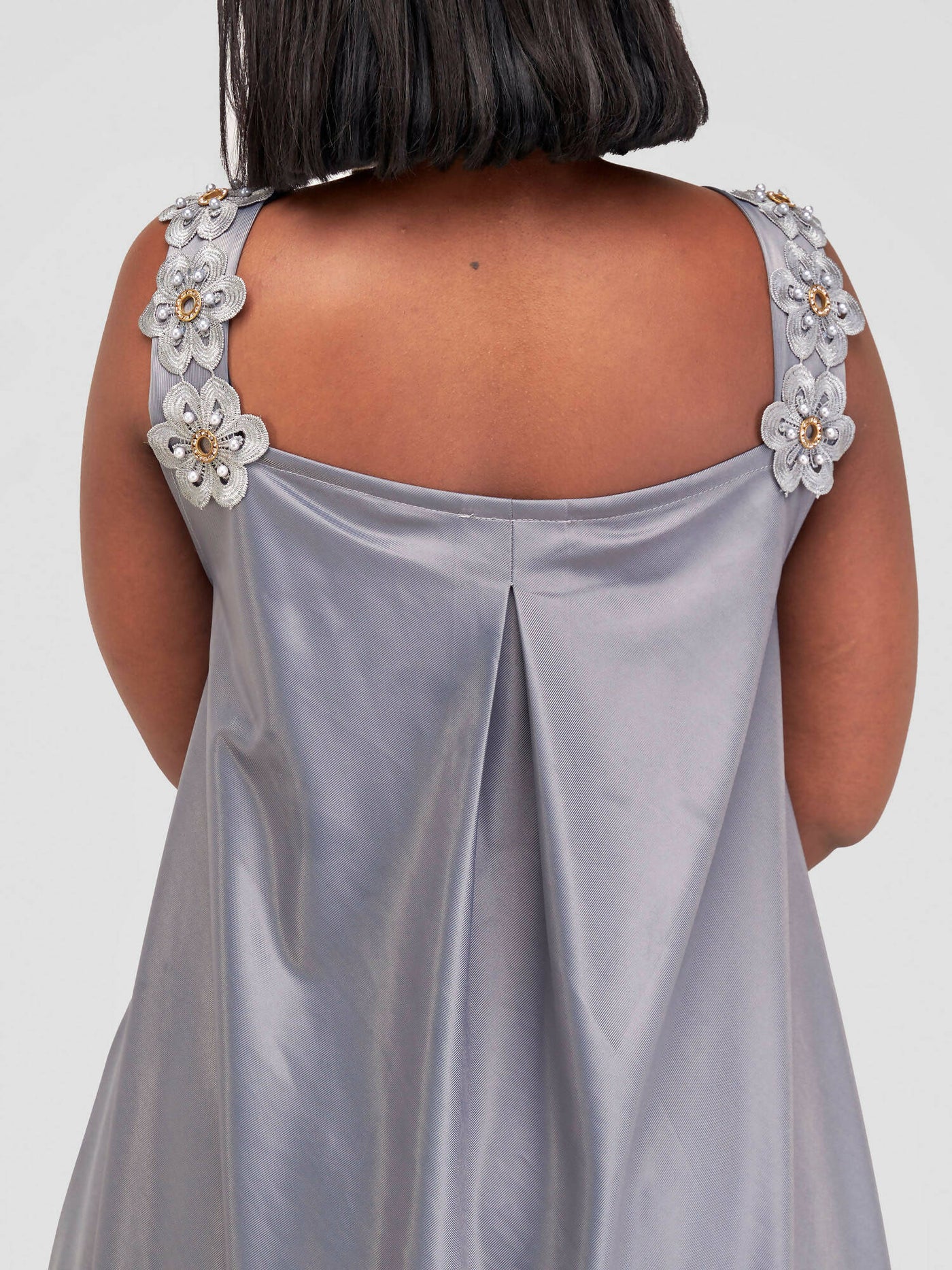 Mariste Moraa Maxi Dress - Grey - Shopzetu