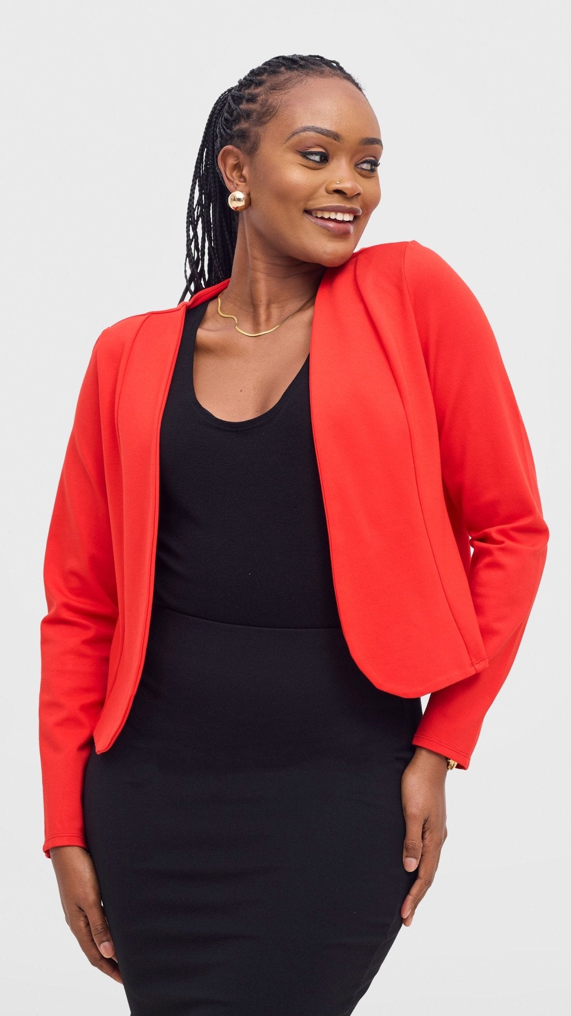 Vivo Basic Ali Jacket - Red - Shopzetu