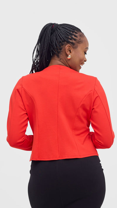 Vivo Basic Ali Jacket - Red - Shopzetu