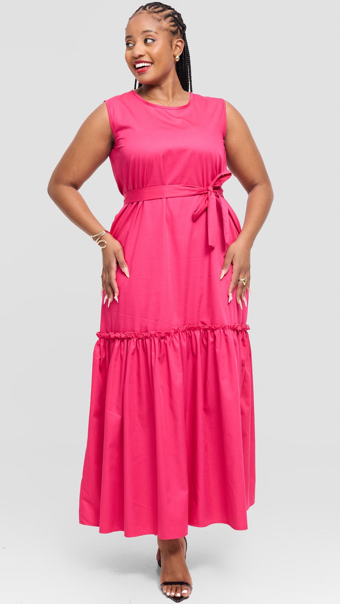 Lizola Timtooni Maxi Dress - Pink