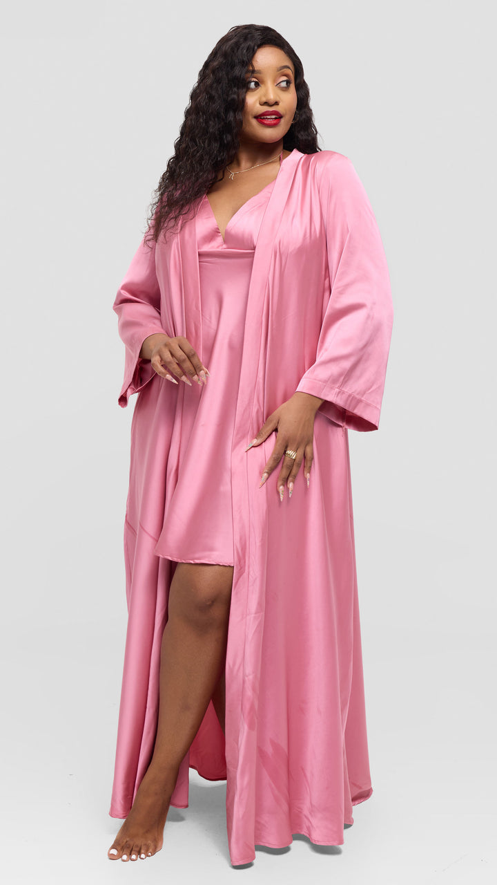 Inroses Lux Sleepwear Set - Blush Pink