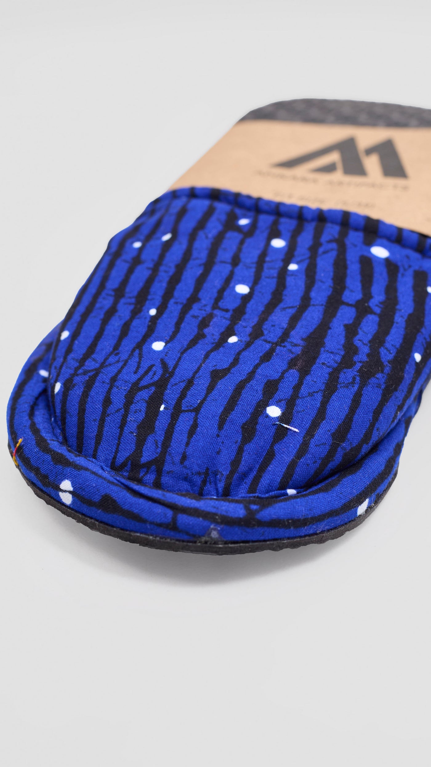 Ankara Artifacts Pantelli 2.0 House Slipper - Blue