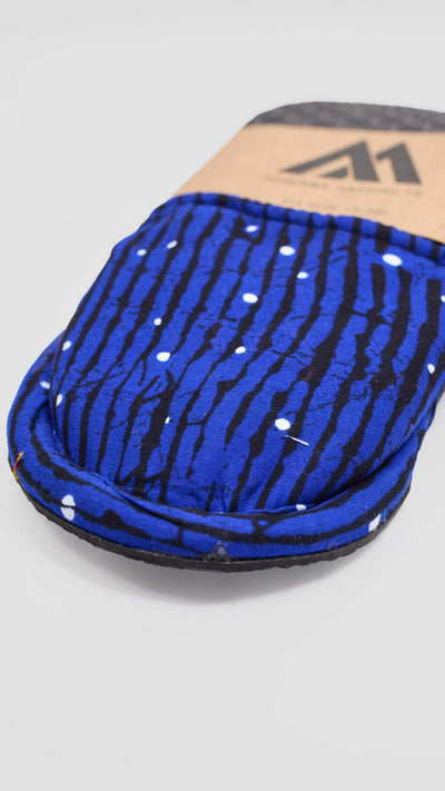Ankara Artifacts Pantelli 2.0 House Slipper - Blue
