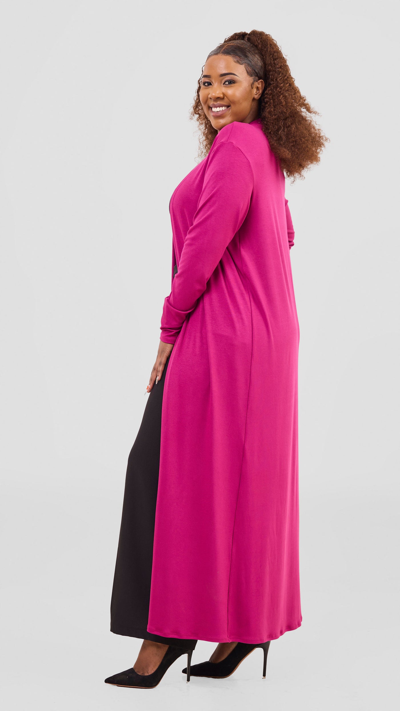 Vivo Leila Maxi Waterfall - Fuschia