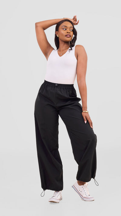 Zoya Vasha Track Pants - Black