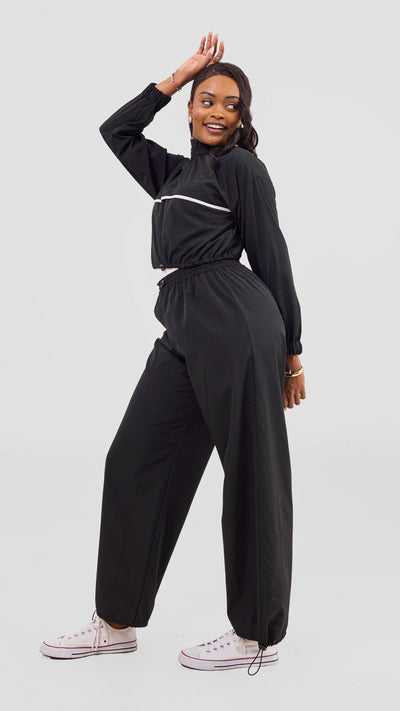 Zoya Vasha Track Pants - Black