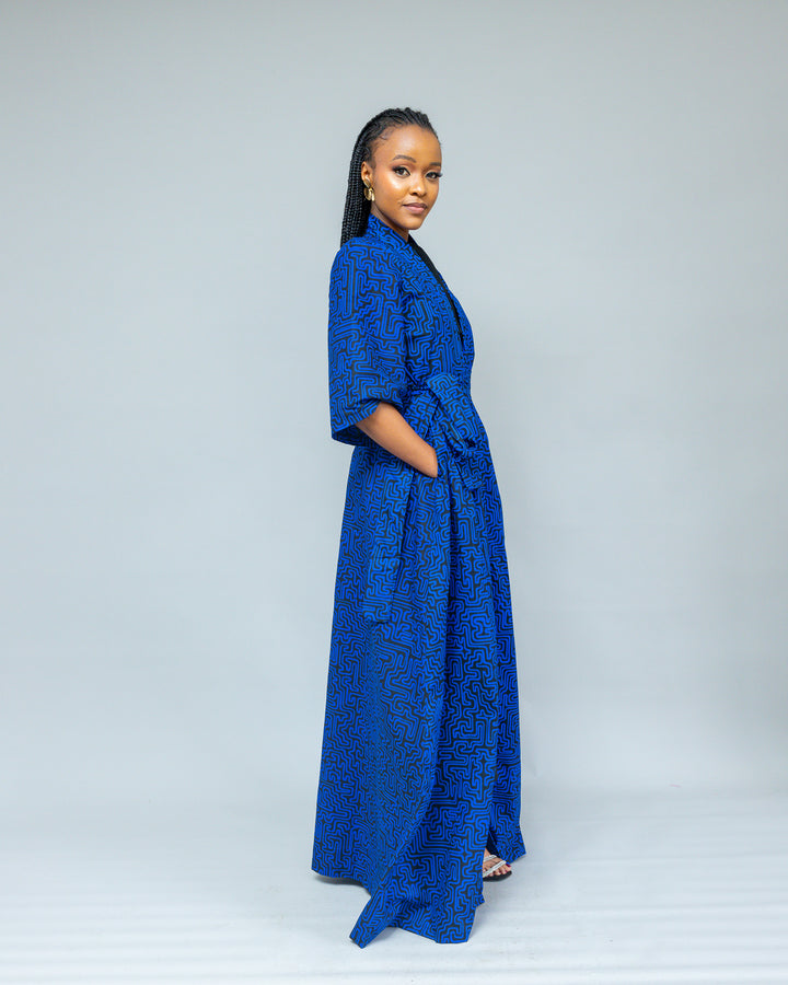 Afriwia Eclat African Print Kimono