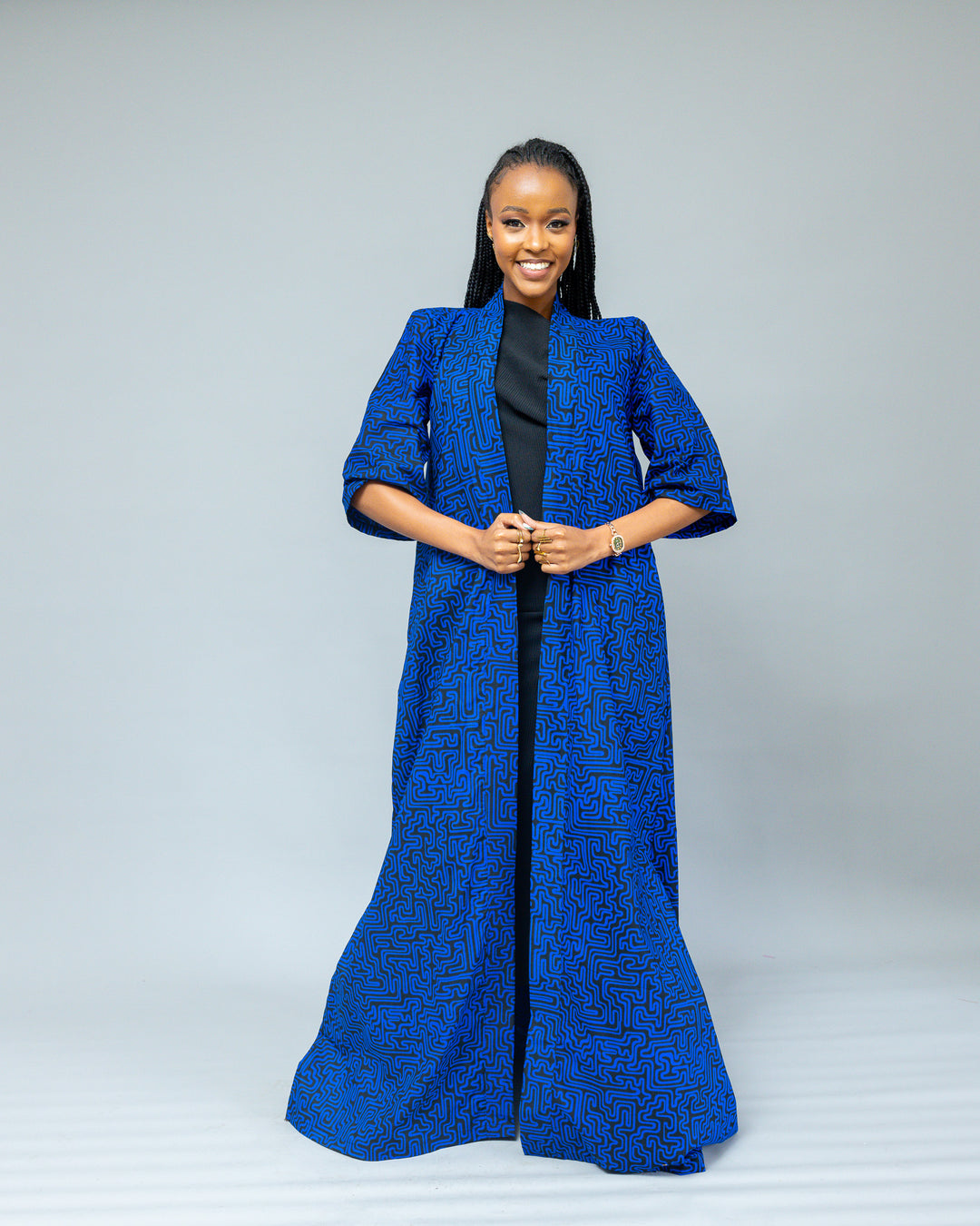 Afriwia Eclat African Print Kimono