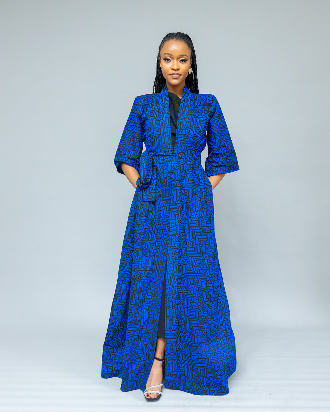 Afriwia Eclat African Print Kimono