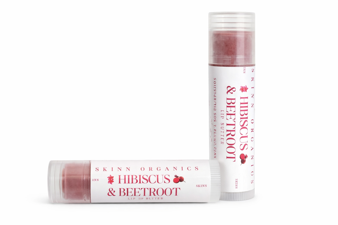 Skinn Organics Lips Butter (With Hibiscus & Beetroot)