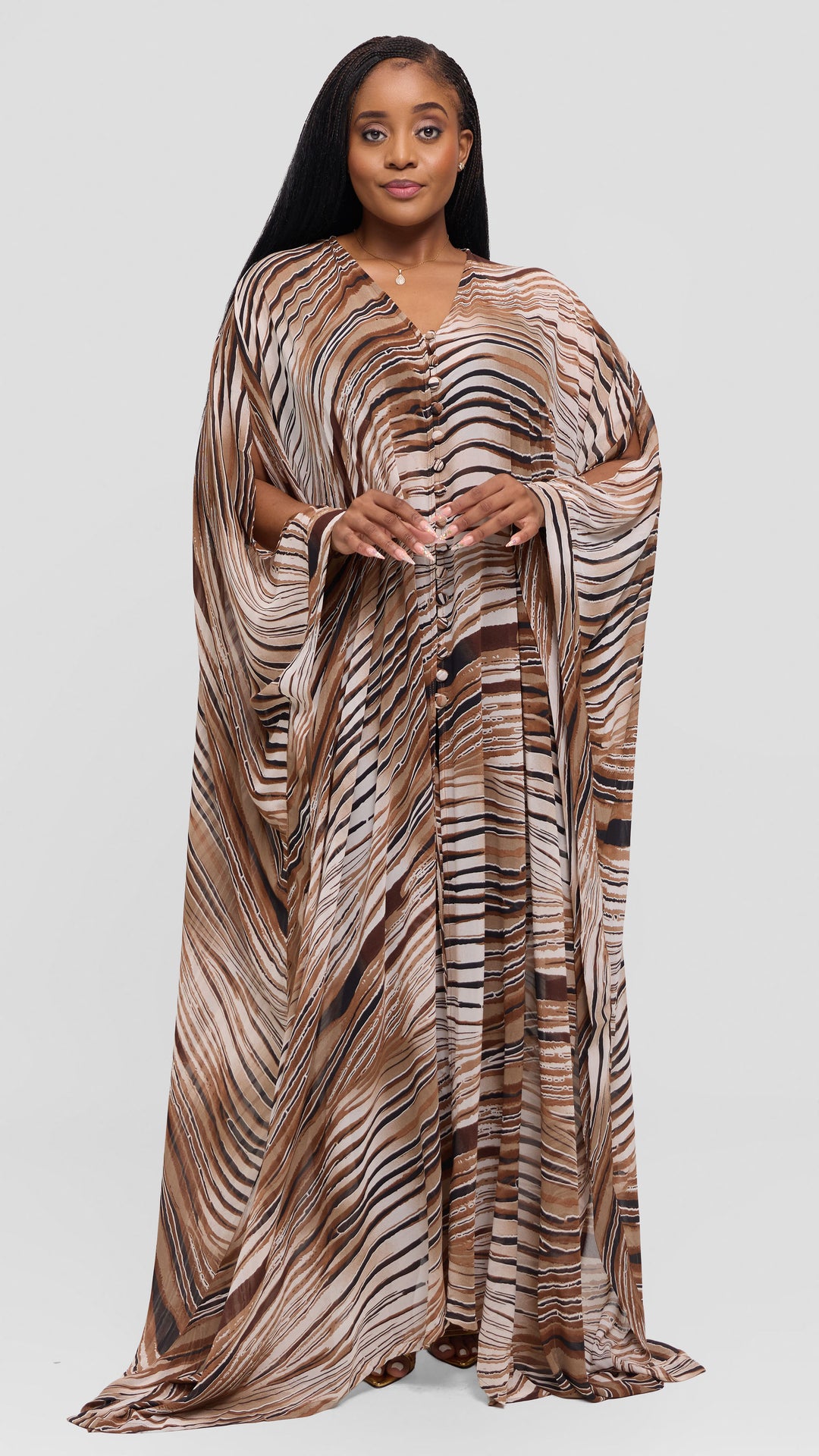Nika Bonica Serena Kaftan - Brown