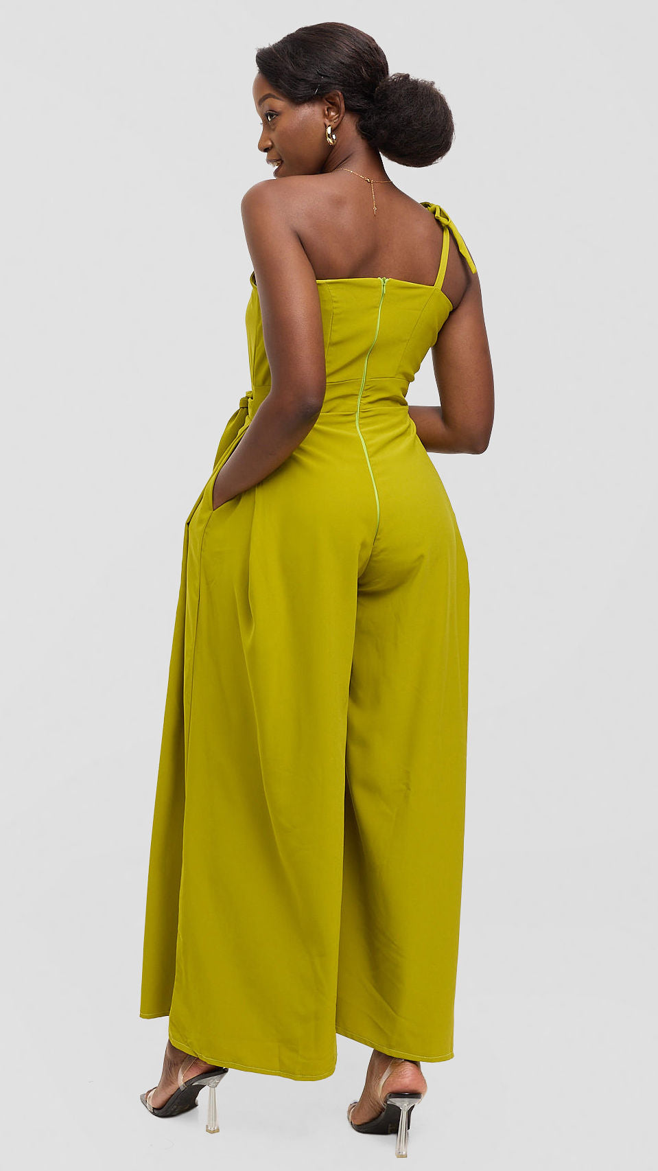 Eunike Anaya Jumpsuit - Lime Green