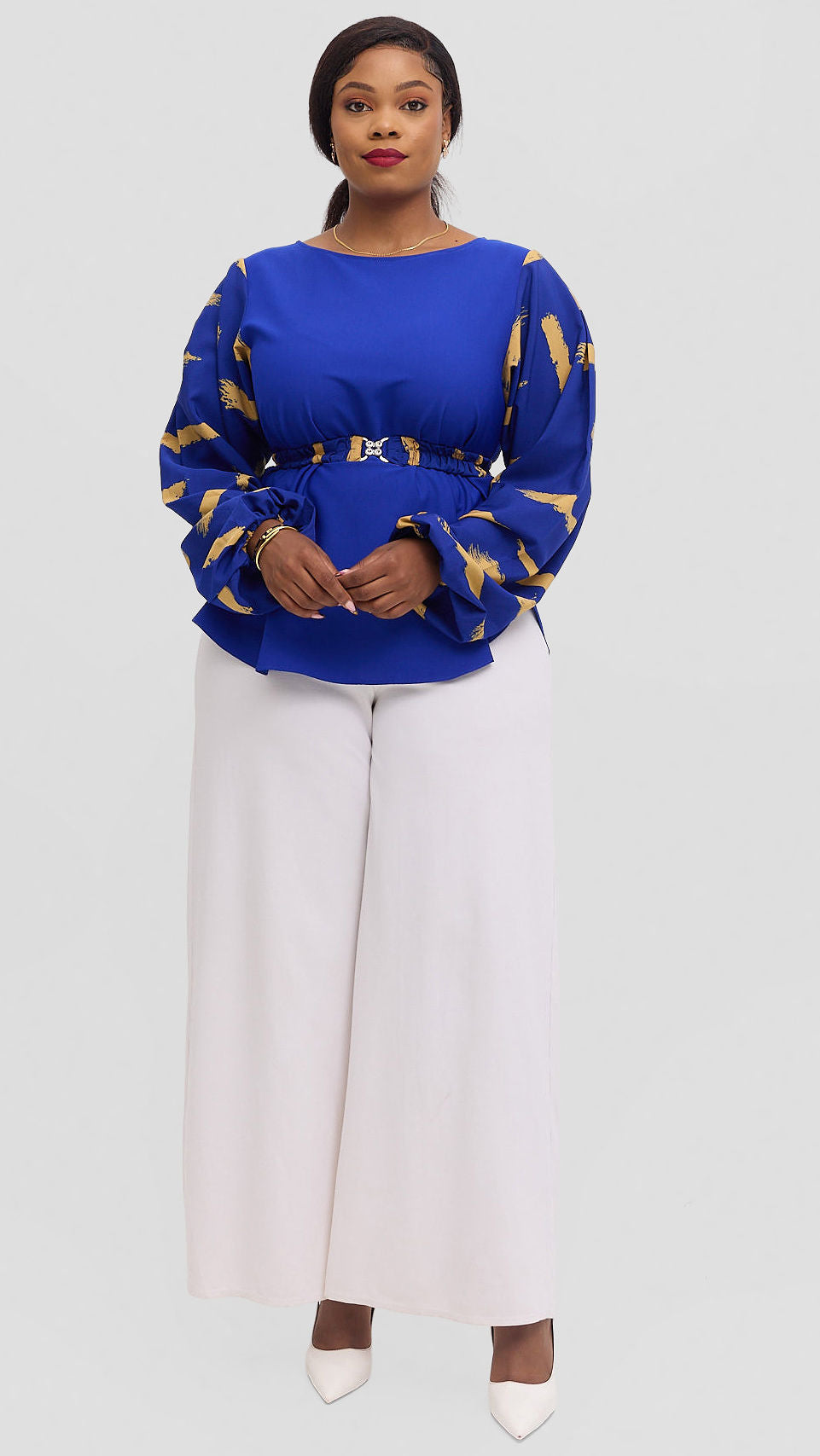 AGAMU Keyara Top - Blue