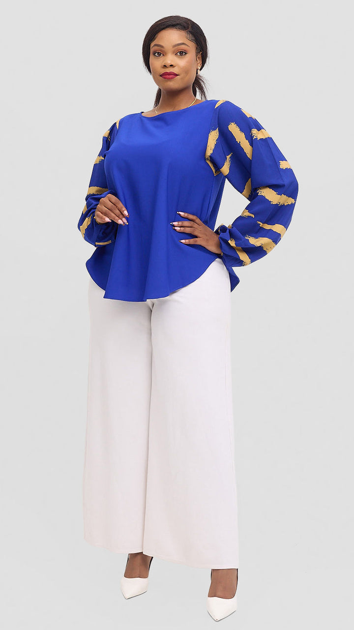 AGAMU Keyara Top - Blue