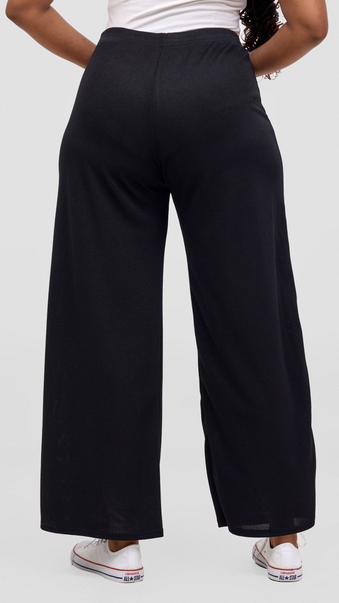 Vivo Rema Straight Leg Pants - Black - Shopzetu