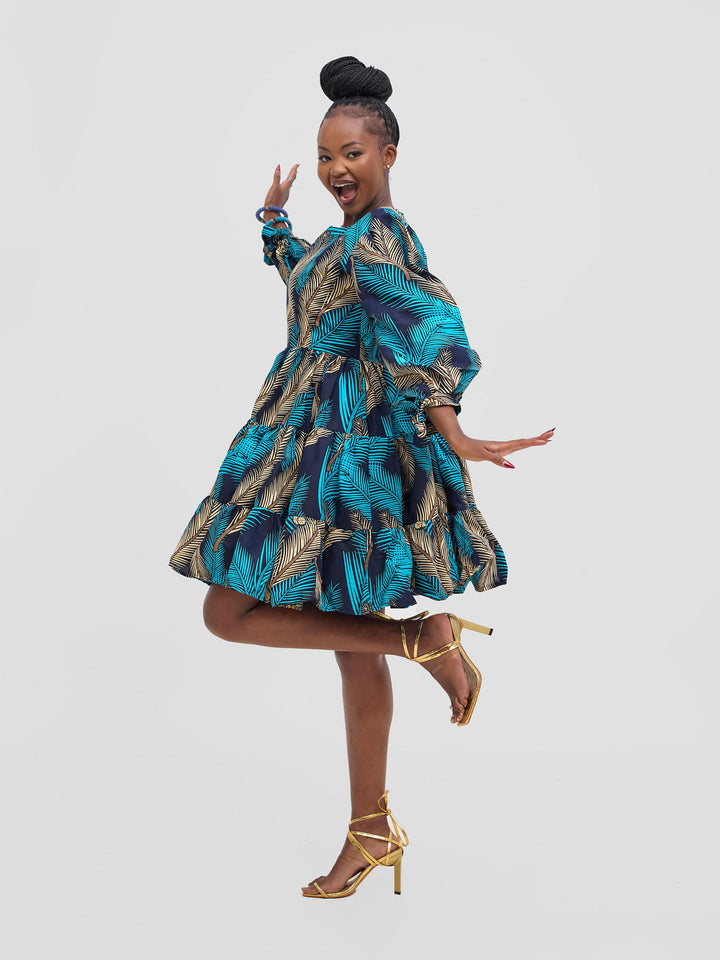 Izulu Tali Dress - Blue