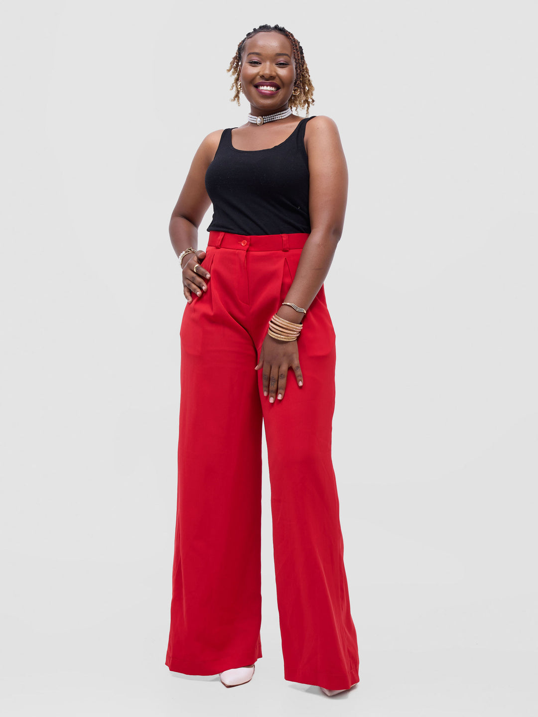 Izulu Sarah Pants - Red