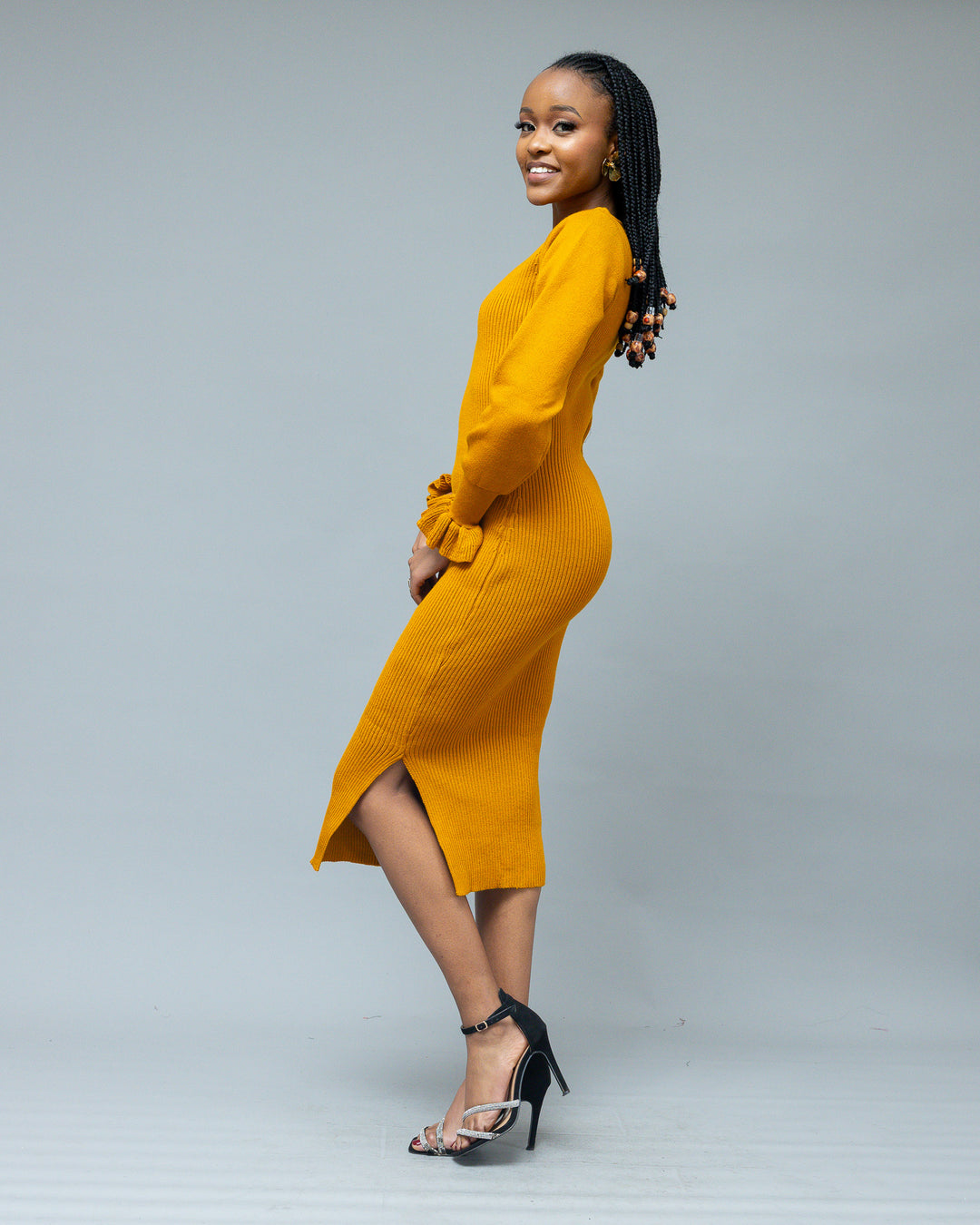 Afriwia Twilight Dress - Mustard