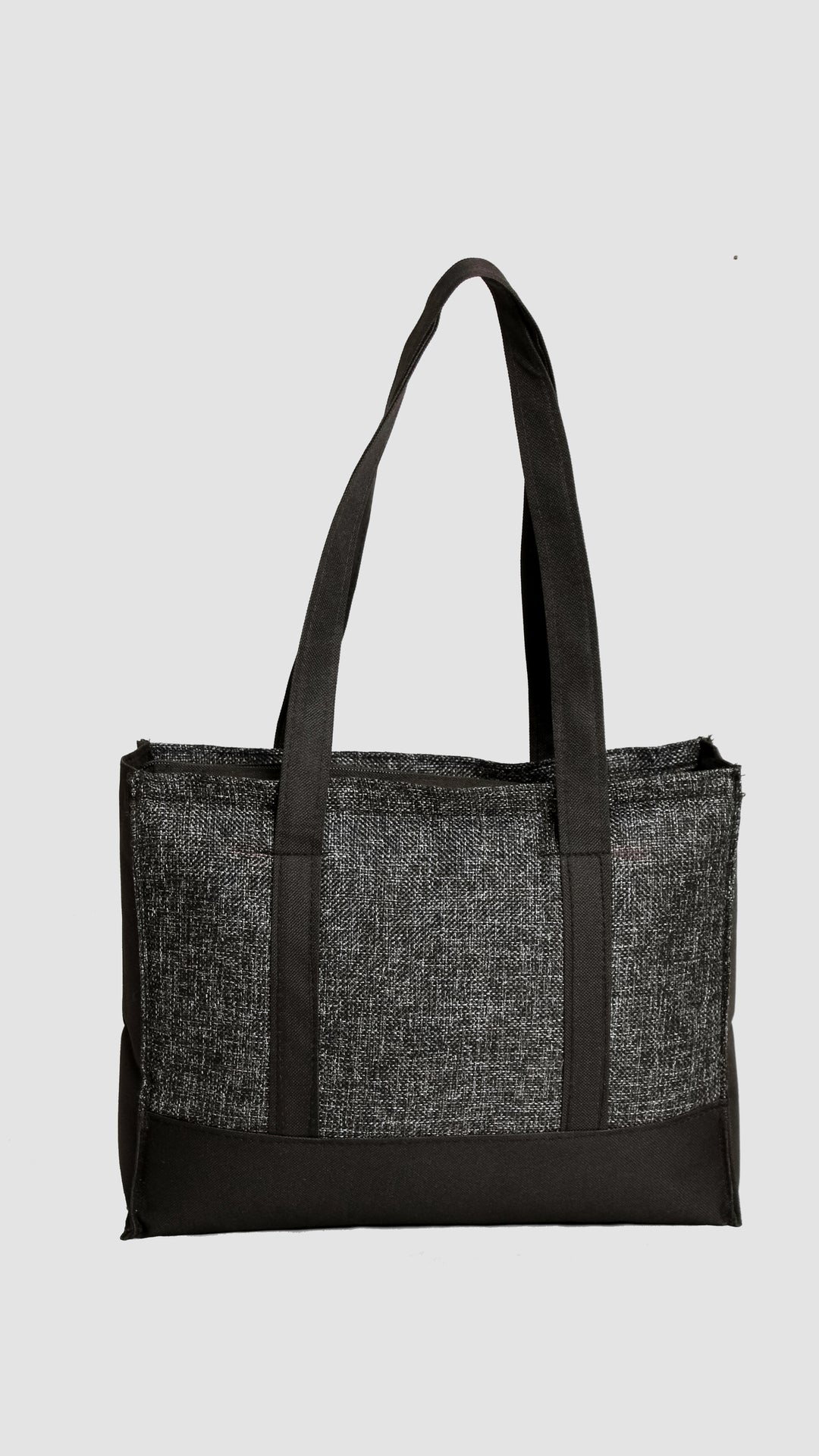 Mkenya Collection Tote - Black / Grey