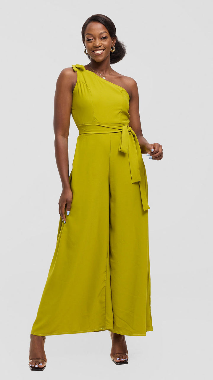 Eunike Anaya Jumpsuit - Lime Green