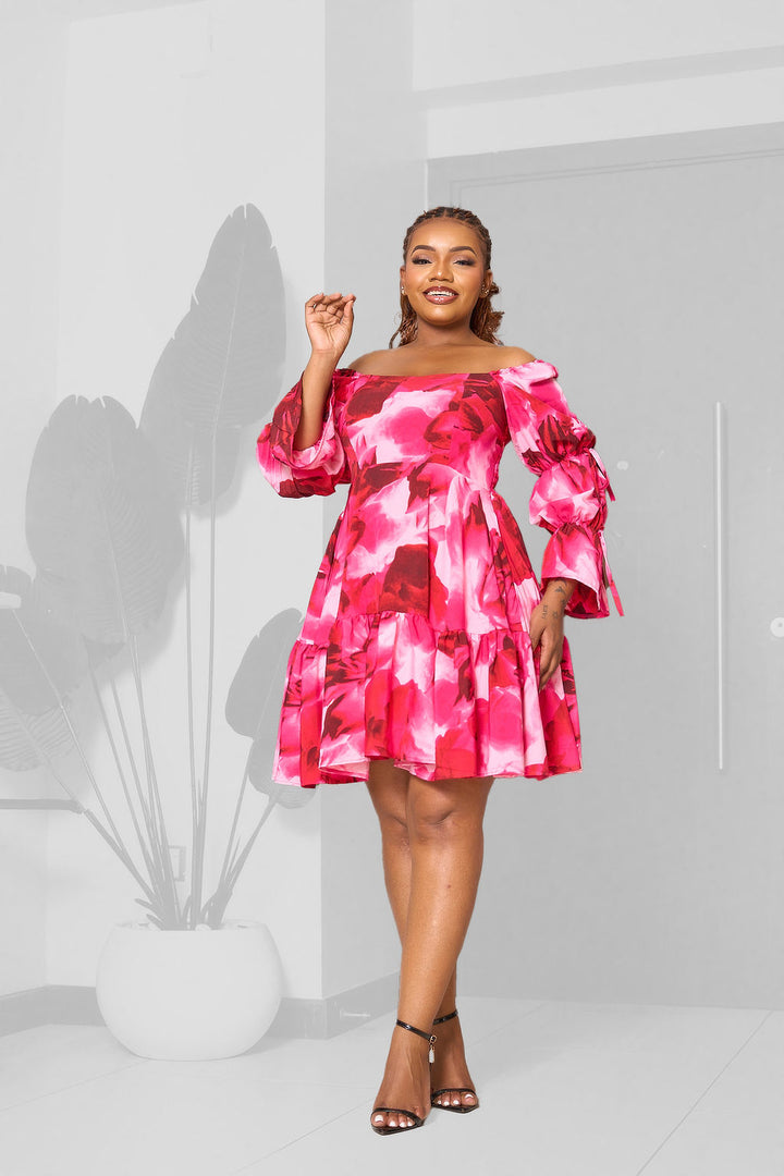 Plainchic Linda Skater – Pink Floral