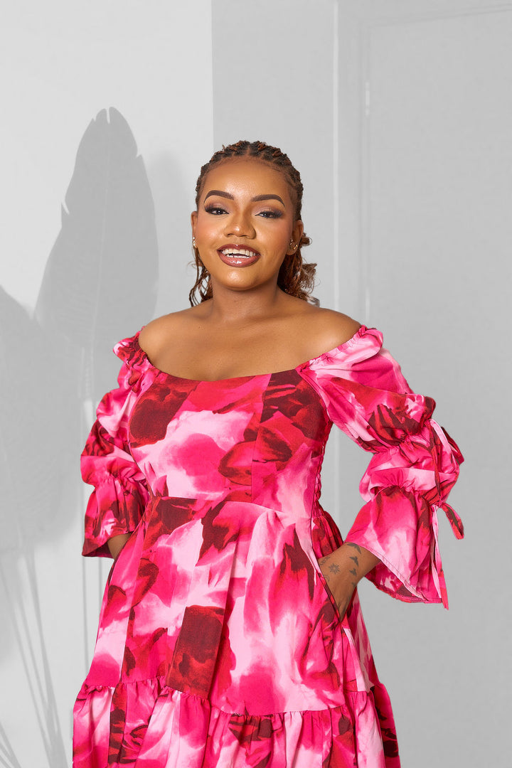 Plainchic Linda Skater – Pink Floral