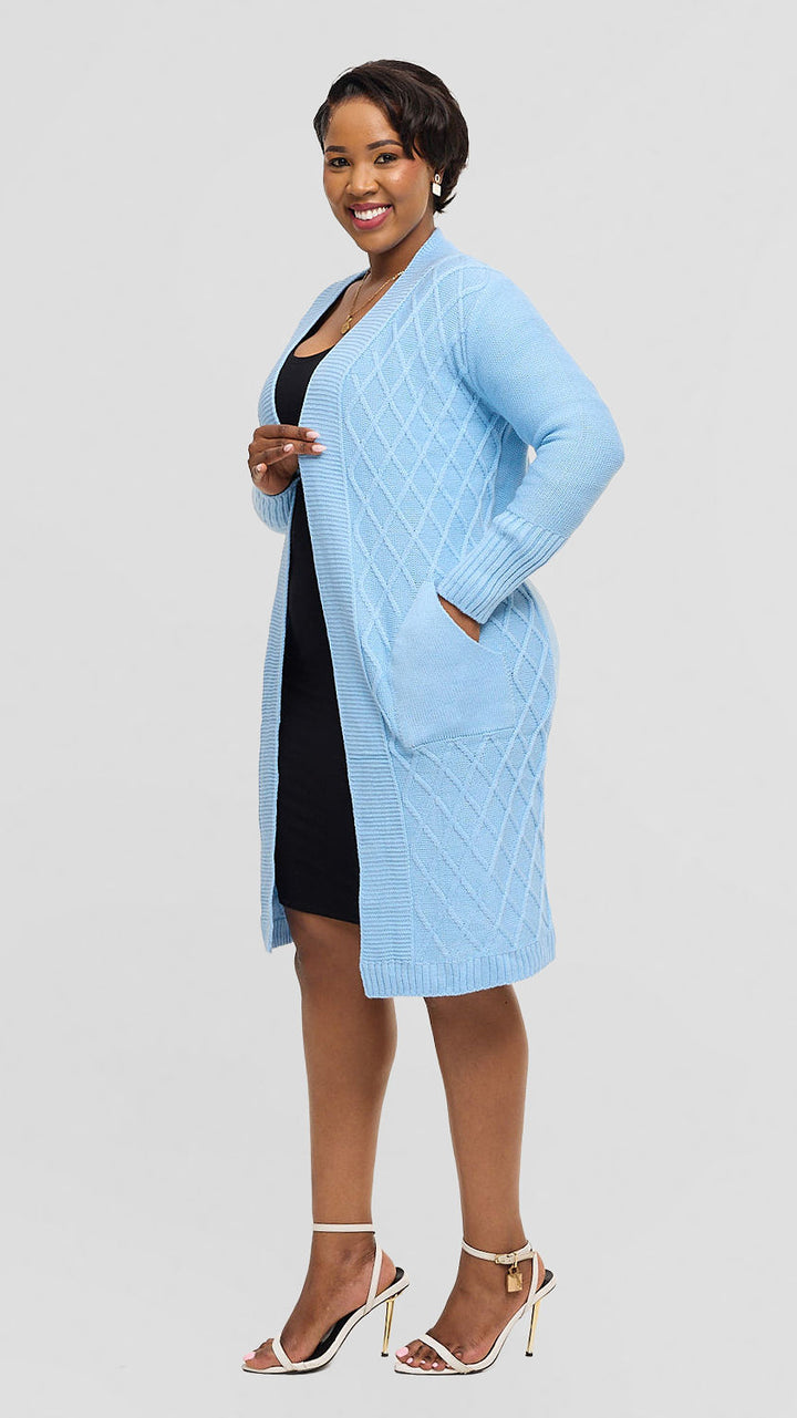 The Fashion Frenzy Waterfall - Sky Blue