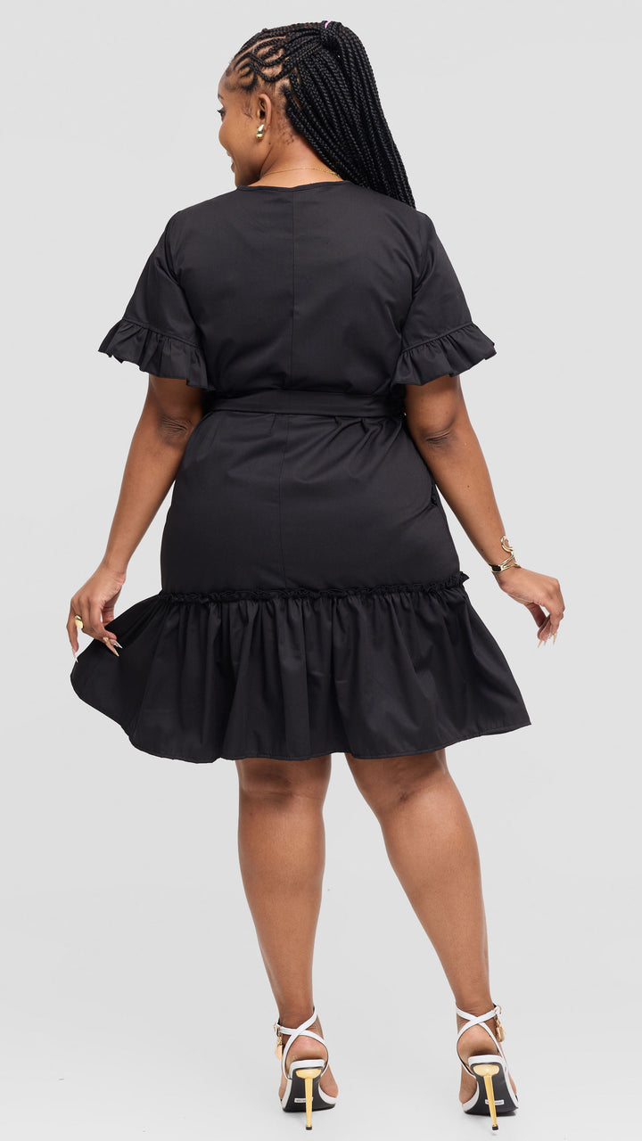 Lizola Teresa Shift Dress - Black