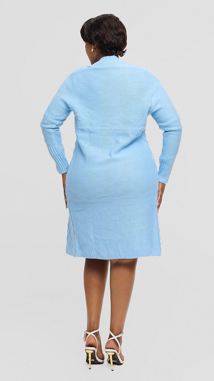 The Fashion Frenzy Waterfall - Sky Blue