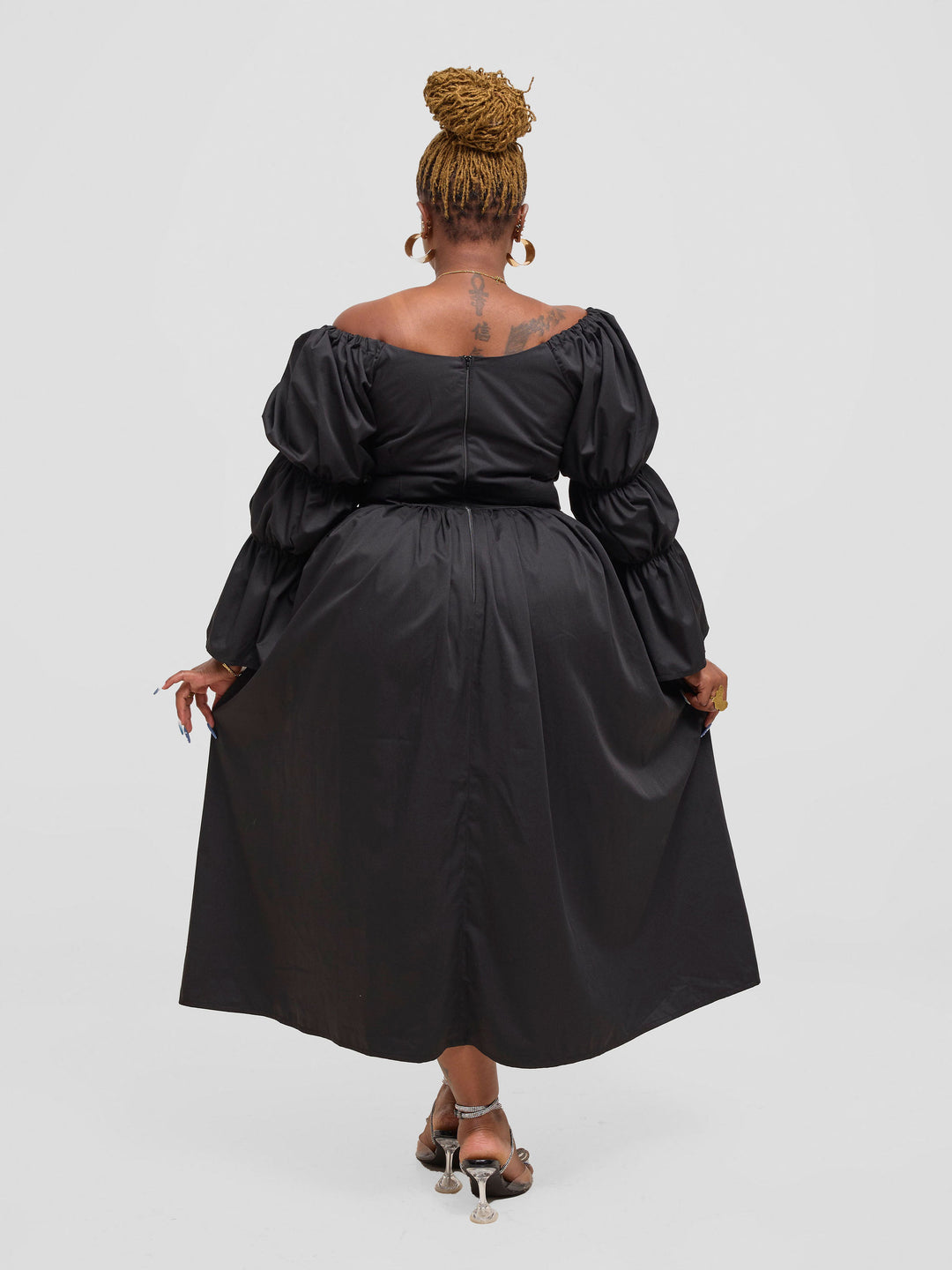 Busara Long Dress - Black