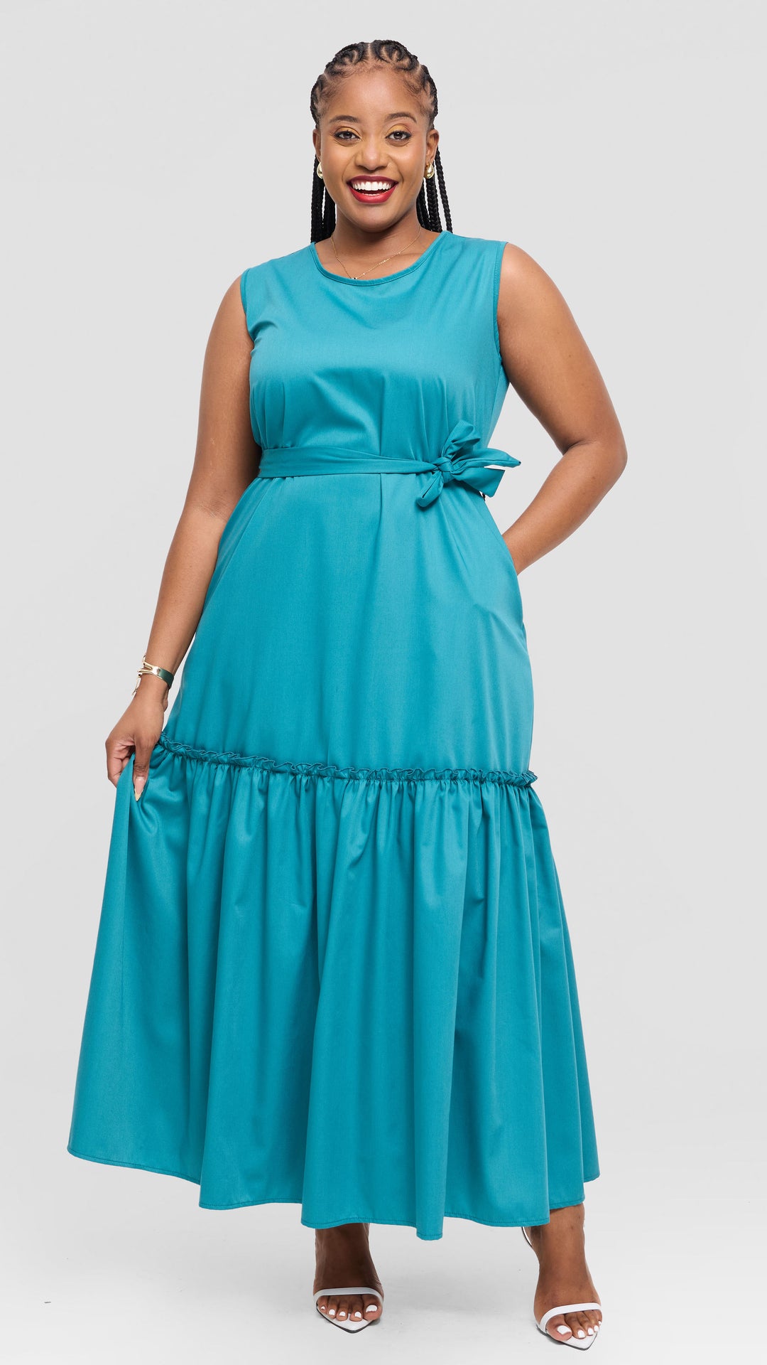 Lizola  Trinity  Maxi Dress - Blue