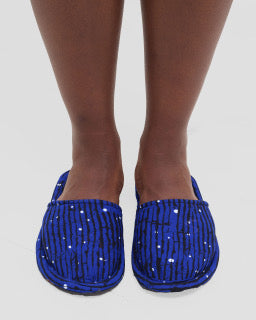 Ankara Artifacts Pantelli 2.0 House Slipper - Blue