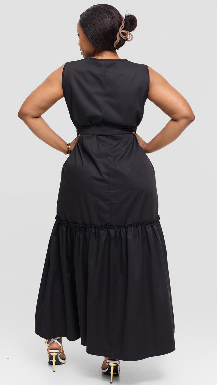 Lizola Valeria Maxi Dress - Black