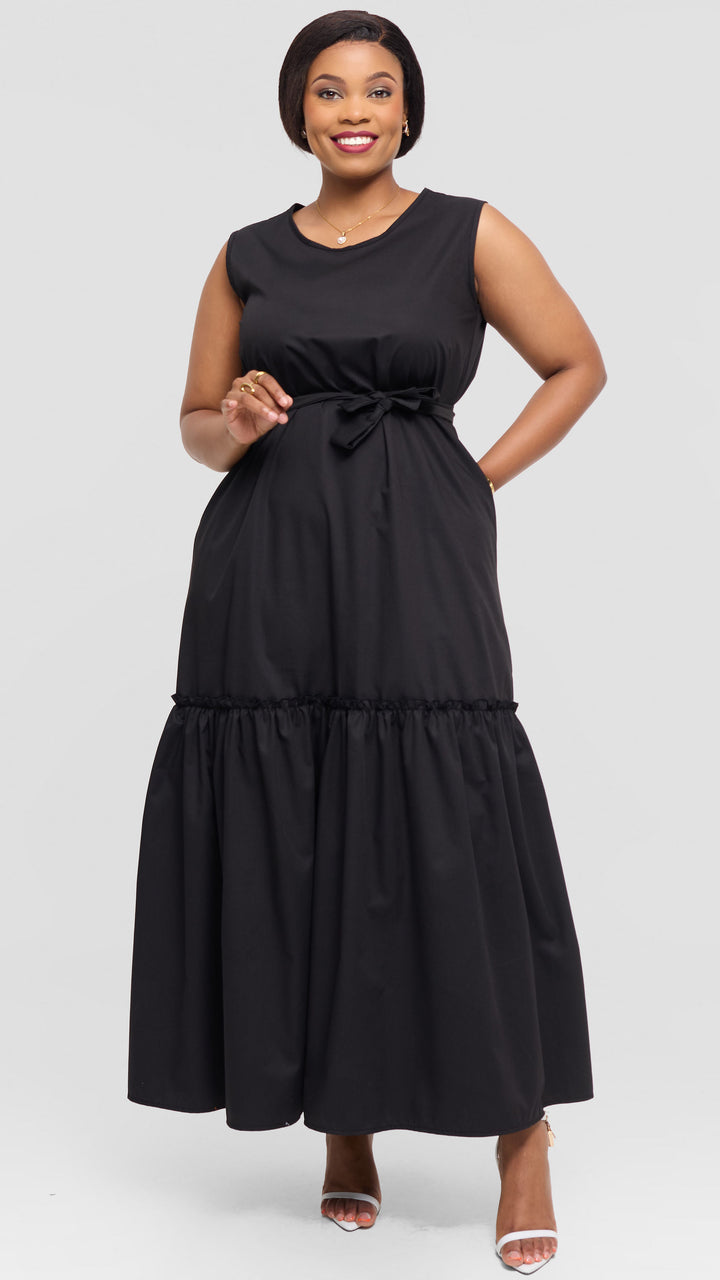 Lizola Valeria Maxi Dress - Black