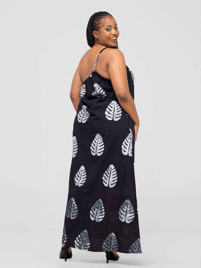 Inroses Hub Batiki Dress - Black / White
