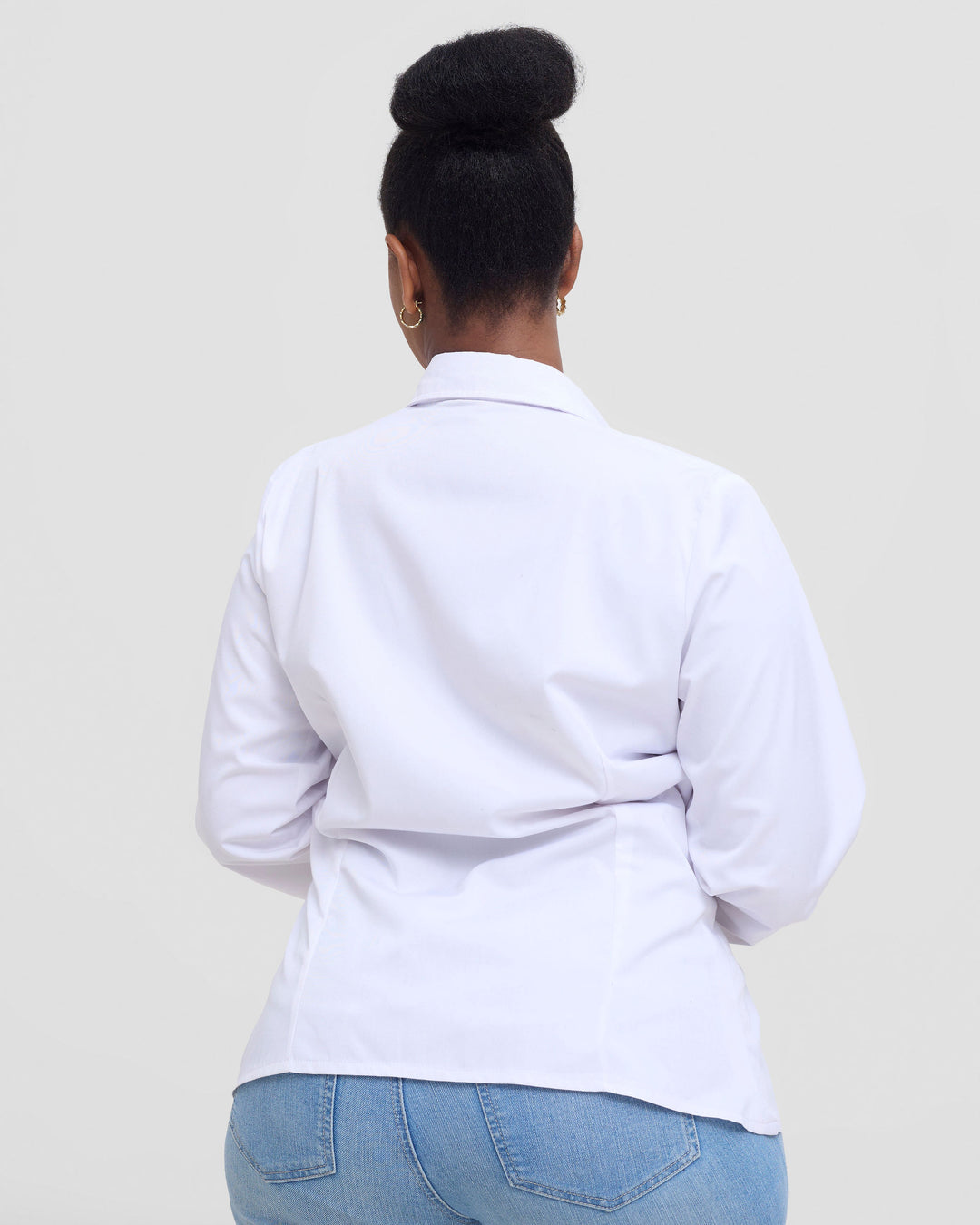 Merli Africa Daisy White Shirt - White